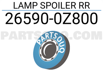 Nissan 265900Z800 LAMP SPOILER RR