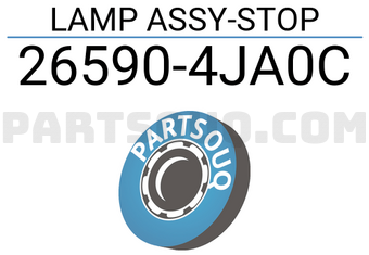 Nissan 265904JA0C LAMP ASSY-STOP