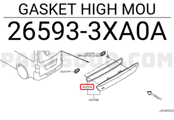 Nissan 265933XA0A GASKET HIGH MOU