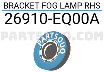 Nissan 26910EQ00A BRACKET FOG LAMP RHS