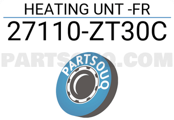 Nissan 27110ZT30C HEATING UNT -FR