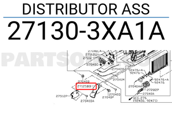 Nissan 271303XA1A DISTRIBUTOR ASS
