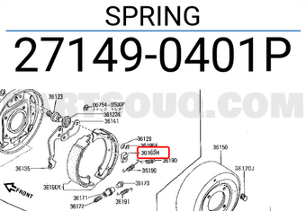 Nissan 271490401P SPRING