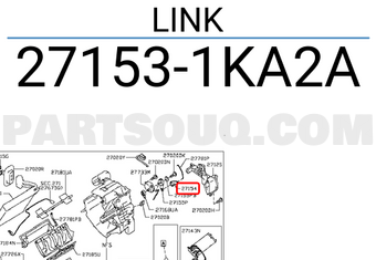 Nissan 271531KA2A LINK
