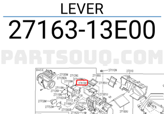 Nissan 2716313E00 LEVER