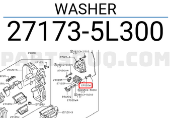Nissan 271735L300 WASHER