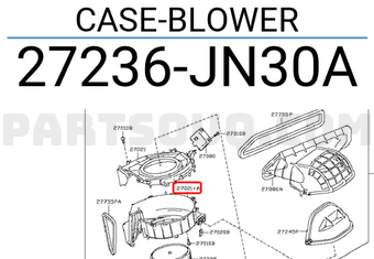 Nissan 27236JN30A CASE-BLOWER