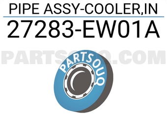 Nissan 27283EW01A PIPE ASSY-COOLER,IN