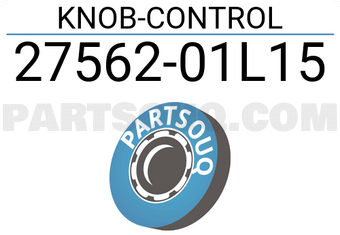 Nissan 2756201L15 KNOB-CONTROL