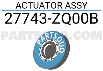 Nissan 27743ZQ00B ACTUATOR ASSY