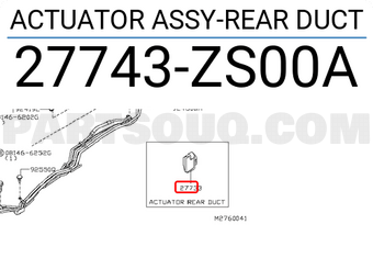 ACTUATOR ASSY 277437S010 | Nissan Parts | PartSouq ACTUATOR ASSY 277437S010 | Nissan Parts | PartSouq