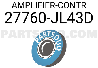 Nissan 27760JL43D AMPLIFIER-CONTR