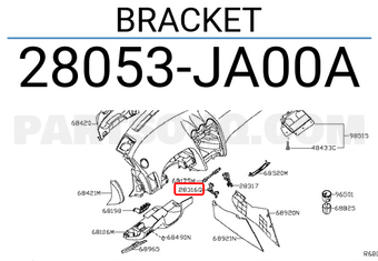 Nissan 28053JA00A BRACKET