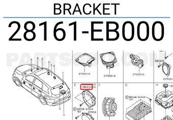 Nissan 28161EB000 BRACKET