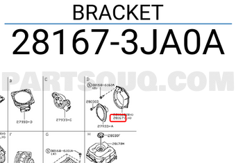 Nissan 281673JA0A BRACKET
