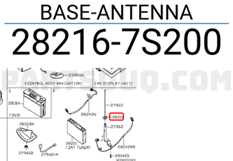 Nissan 282167S200 BASE-ANTENNA