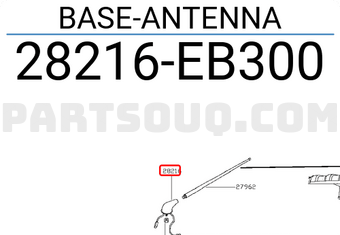 Nissan 28216EB300 BASE-ANTENNA