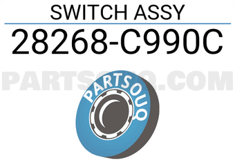 Nissan 28268C990C SWITCH ASSY