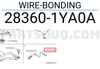 Nissan 283601YA0A WIRE-BONDING