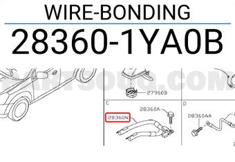 Nissan 283601YA0B WIRE-BONDING