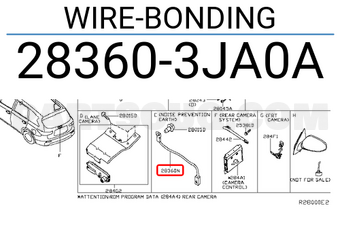 Nissan 283603JA0A WIRE-BONDING