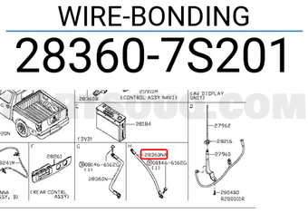 Nissan 283607S201 WIRE-BONDING