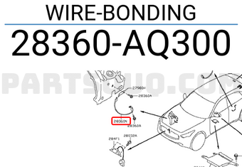 Nissan 28360AQ300 WIRE-BONDING
