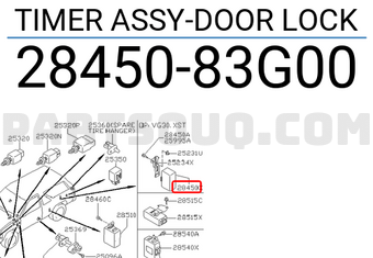 Nissan 2845083G00 TIMER ASSY-DOOR LOCK