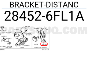 Nissan 284526FL1A BRACKET-DISTANC
