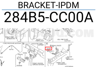 Nissan 284B5CC00A BRACKET-IPDM