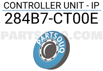 Nissan 284B7CT00E CONTROLLER UNIT - IP
