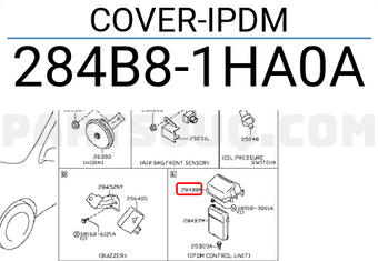 Nissan 284B81HA0A COVER-IPDM