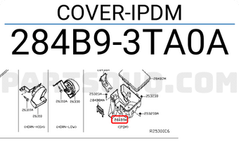 Nissan 284B93TA0A COVER-IPDM