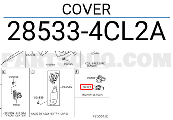 Nissan 285334CL2A COVER