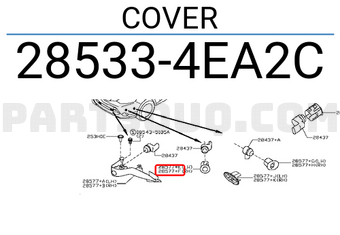 Nissan 285334EA2C COVER