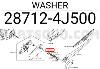 Nissan 287124J500 WASHER