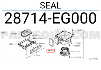 Nissan 28714EG000 SEAL