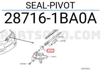 Nissan 287161BA0A SEAL-PIVOT