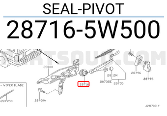 Nissan 287165W500 SEAL-PIVOT