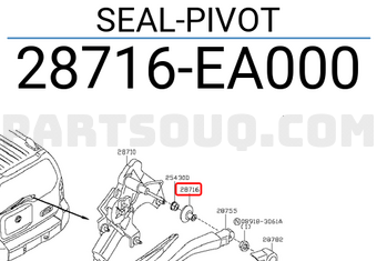 Nissan 28716EA000 SEAL-PIVOT