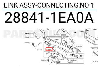 Nissan 288411EA0A LINK ASSY-CONNECTING,NO 1