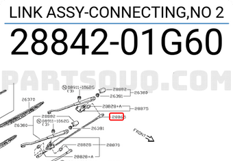 Nissan 2884201G60 LINK ASSY-CONNECTING,NO 2