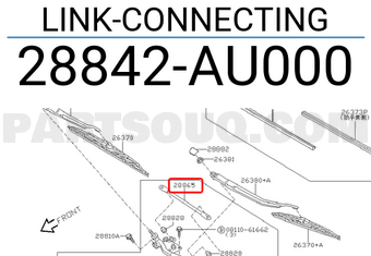 Nissan 28842AU000 LINK-CONNECTING