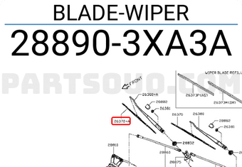 Nissan 288903XA3A BLADE-WIPER