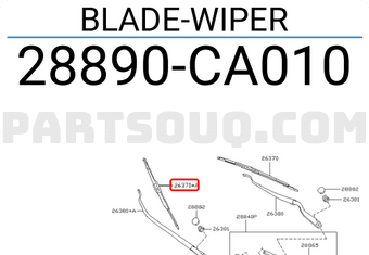 Nissan 28890CA010 BLADE-WIPER
