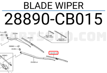 Nissan 28890CB015 BLADE WIPER