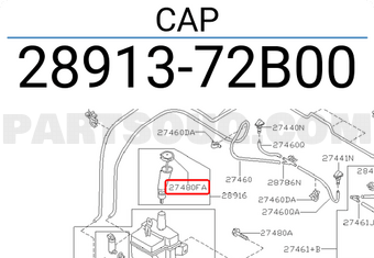 Nissan 2891372B00 CAP
