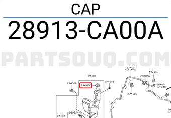 Nissan 28913CA00A CAP