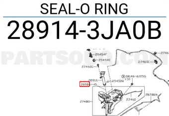 Nissan 289143JA0B SEAL-O RING
