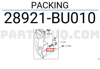 Nissan 28921BU010 PACKING